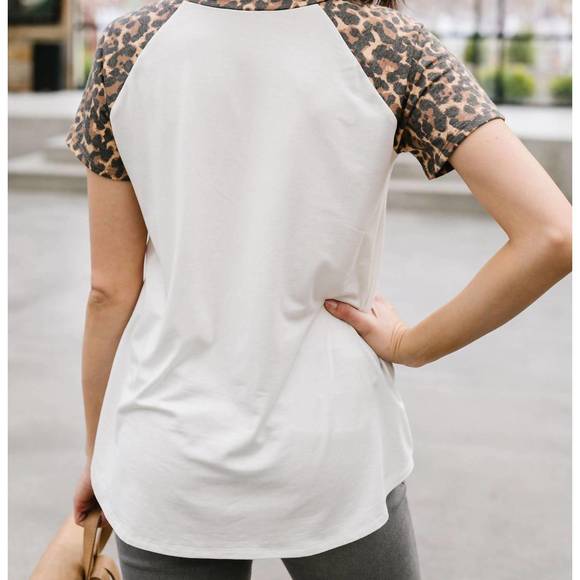 NEW JODIFL live a little raglan top in ivory - Picture 3 of 3